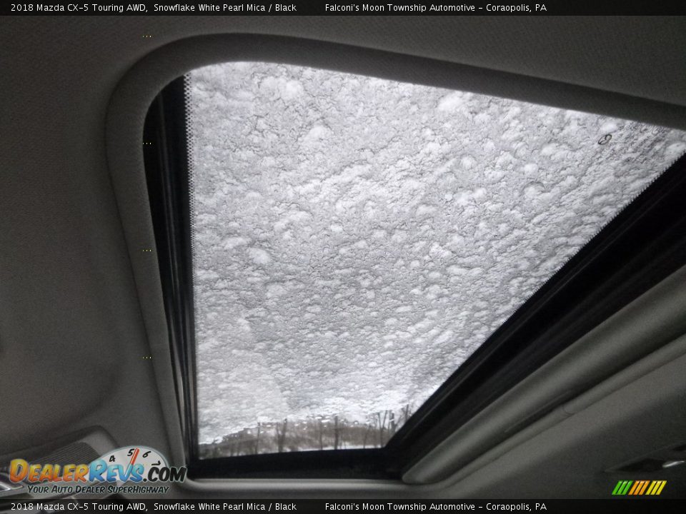 2018 Mazda CX-5 Touring AWD Snowflake White Pearl Mica / Black Photo #15