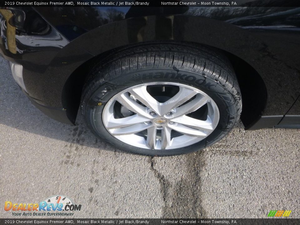2019 Chevrolet Equinox Premier AWD Mosaic Black Metallic / Jet Black/Brandy Photo #2