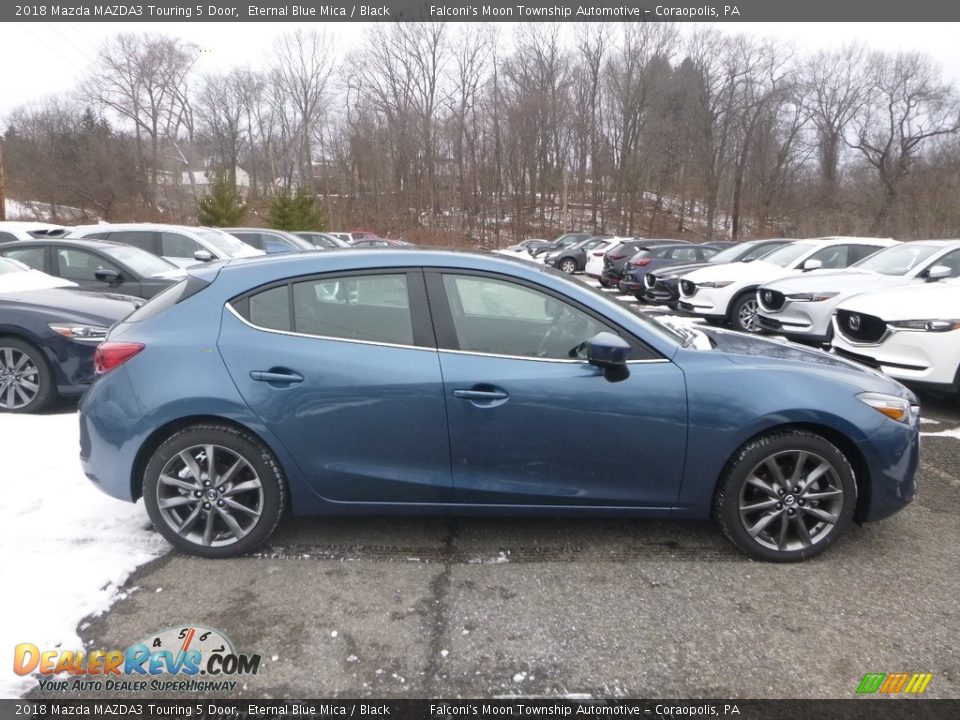 2018 Mazda MAZDA3 Touring 5 Door Eternal Blue Mica / Black Photo #1