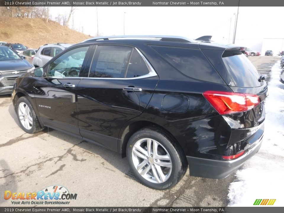 2019 Chevrolet Equinox Premier AWD Mosaic Black Metallic / Jet Black/Brandy Photo #4