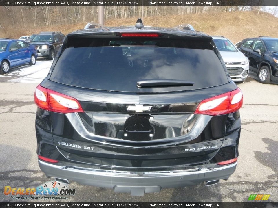 2019 Chevrolet Equinox Premier AWD Mosaic Black Metallic / Jet Black/Brandy Photo #5