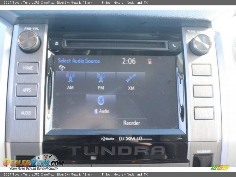 2017 Toyota Tundra SR5 CrewMax Silver Sky Metallic / Black Photo #12