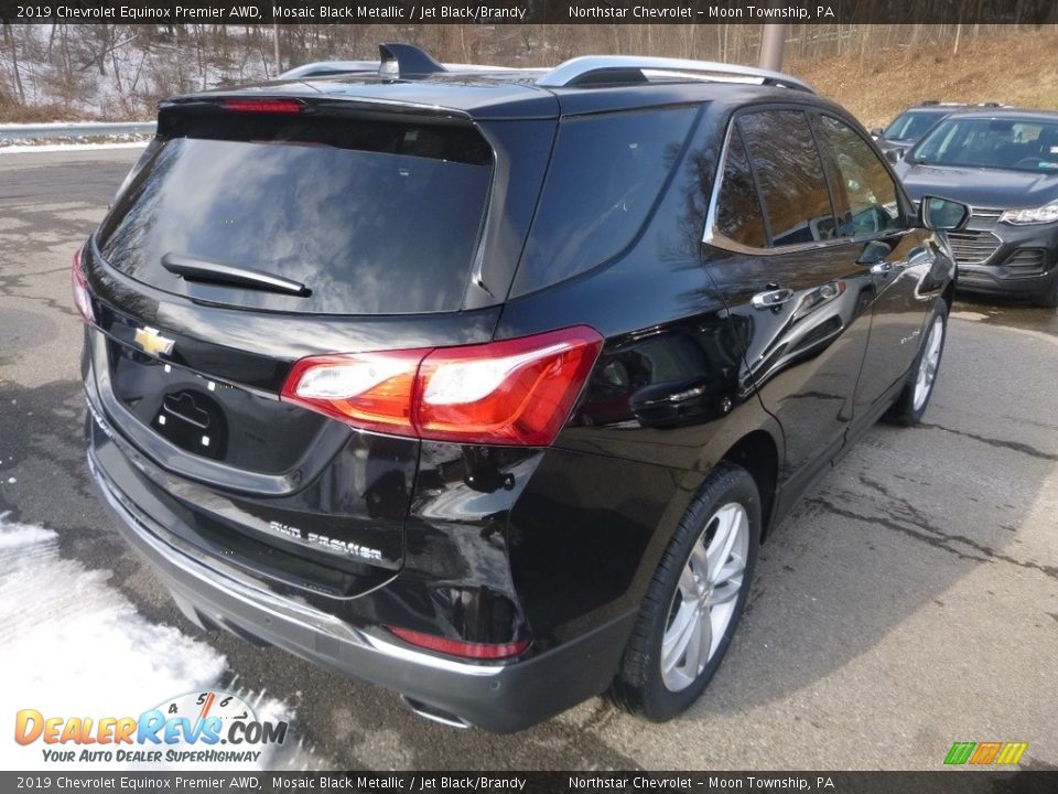 2019 Chevrolet Equinox Premier AWD Mosaic Black Metallic / Jet Black/Brandy Photo #6
