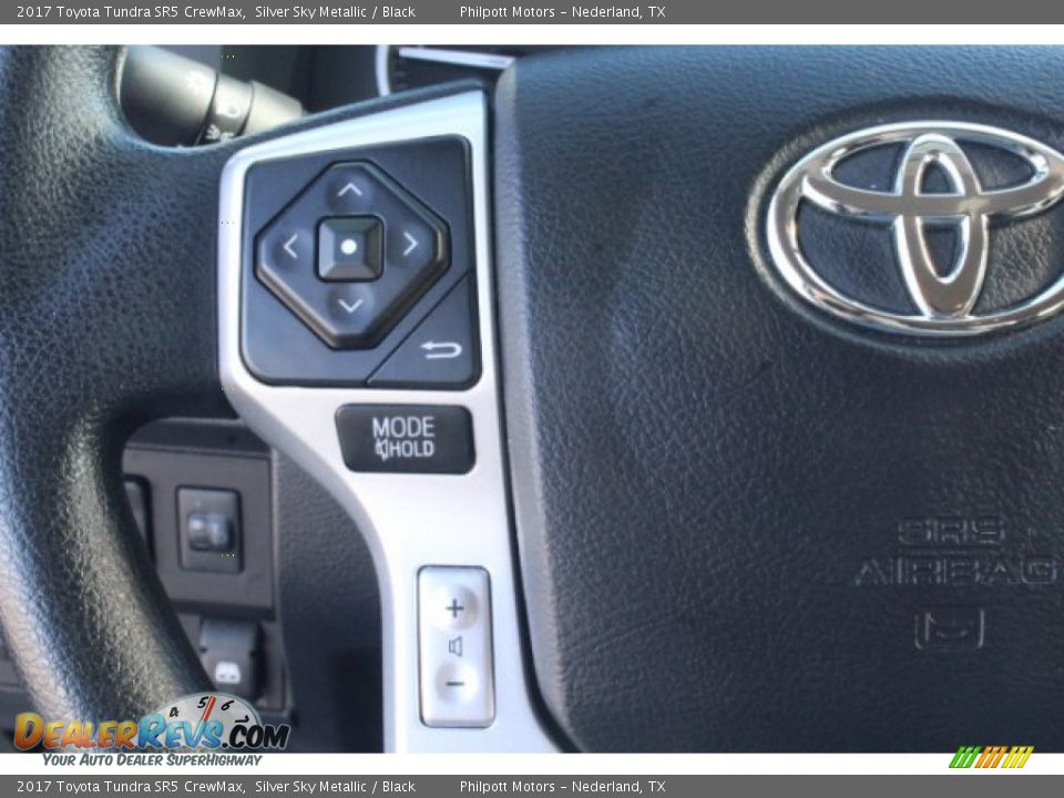 2017 Toyota Tundra SR5 CrewMax Silver Sky Metallic / Black Photo #14