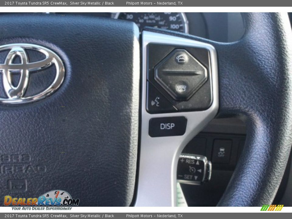 2017 Toyota Tundra SR5 CrewMax Silver Sky Metallic / Black Photo #15