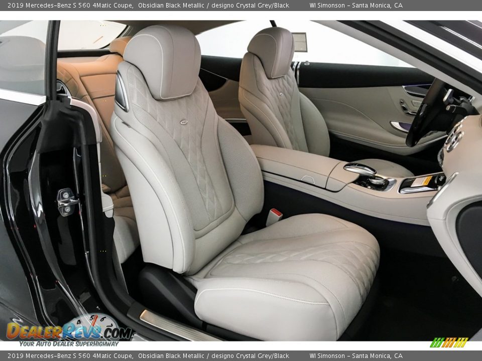 Front Seat of 2019 Mercedes-Benz S 560 4Matic Coupe Photo #5
