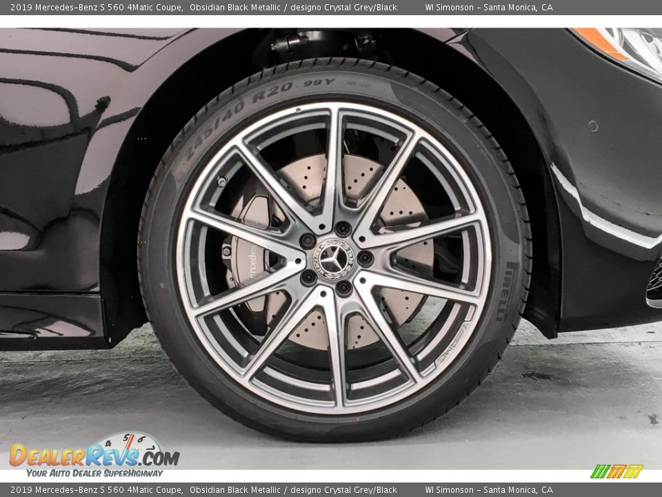 2019 Mercedes-Benz S 560 4Matic Coupe Wheel Photo #9