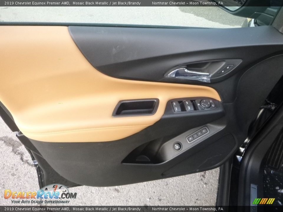 2019 Chevrolet Equinox Premier AWD Mosaic Black Metallic / Jet Black/Brandy Photo #15