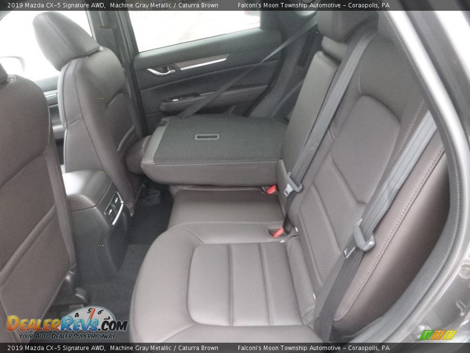 Rear Seat of 2019 Mazda CX-5 Signature AWD Photo #9