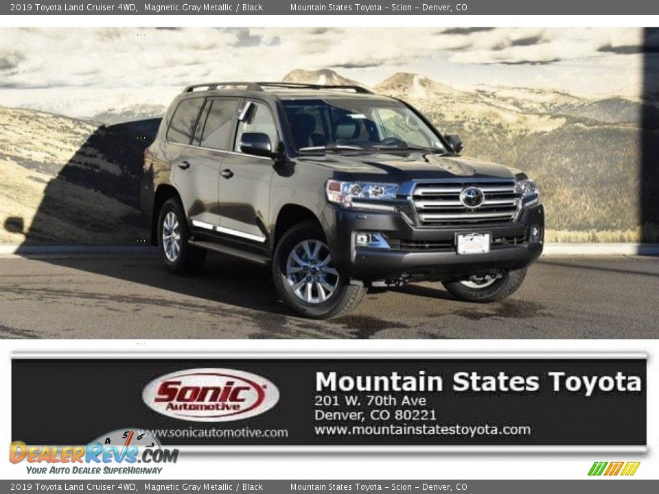 2019 Toyota Land Cruiser 4WD Magnetic Gray Metallic / Black Photo #1