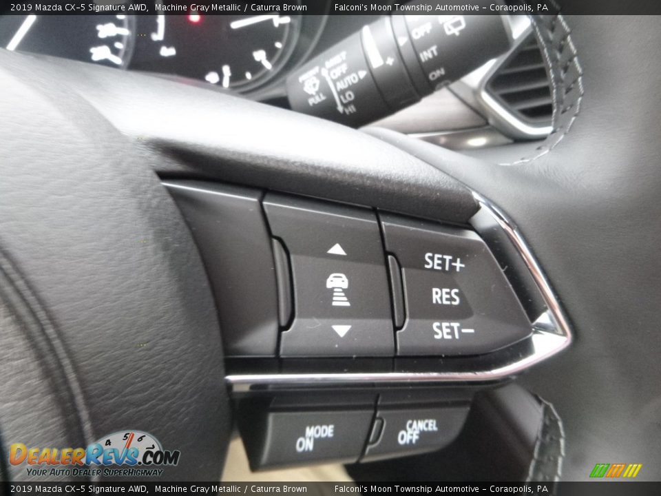 2019 Mazda CX-5 Signature AWD Steering Wheel Photo #17