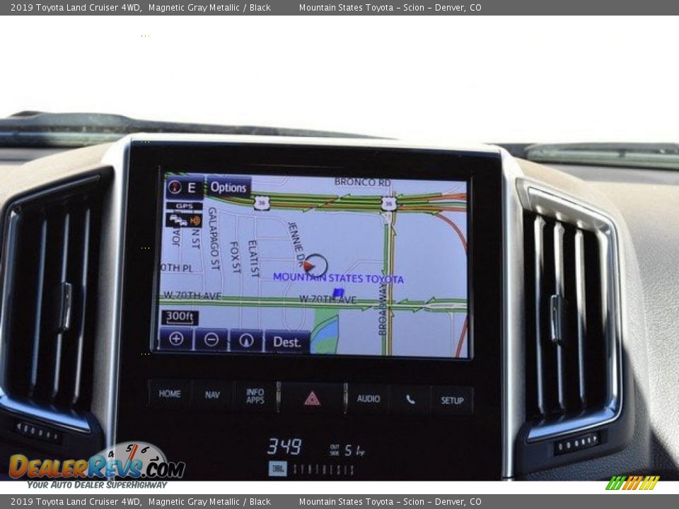 2019 Toyota Land Cruiser 4WD Magnetic Gray Metallic / Black Photo #10