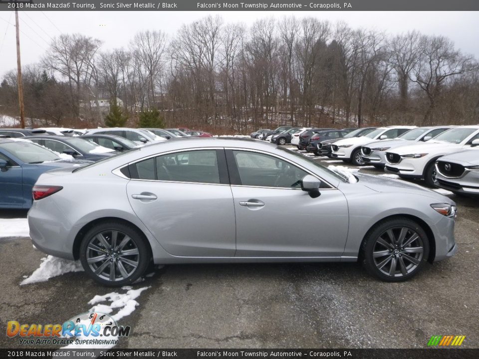 2018 Mazda Mazda6 Touring Sonic Silver Metallic / Black Photo #1