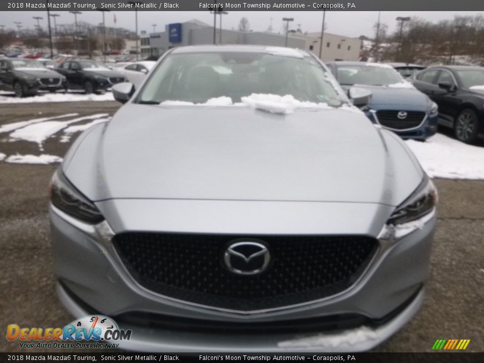2018 Mazda Mazda6 Touring Sonic Silver Metallic / Black Photo #4