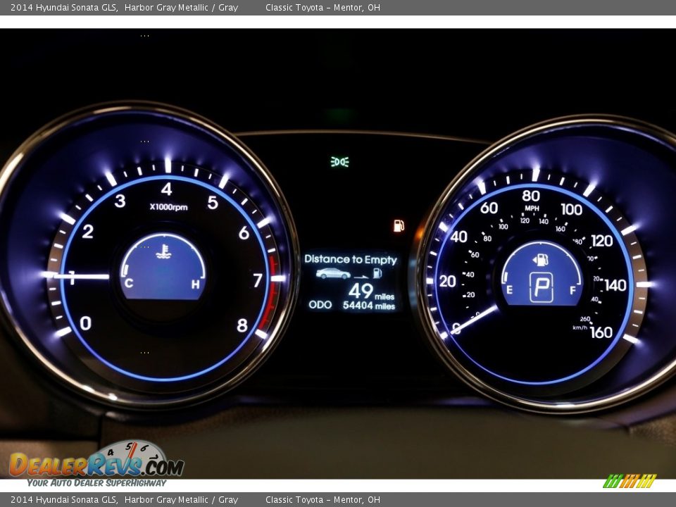 2014 Hyundai Sonata GLS Harbor Gray Metallic / Gray Photo #8