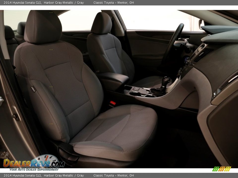 2014 Hyundai Sonata GLS Harbor Gray Metallic / Gray Photo #15