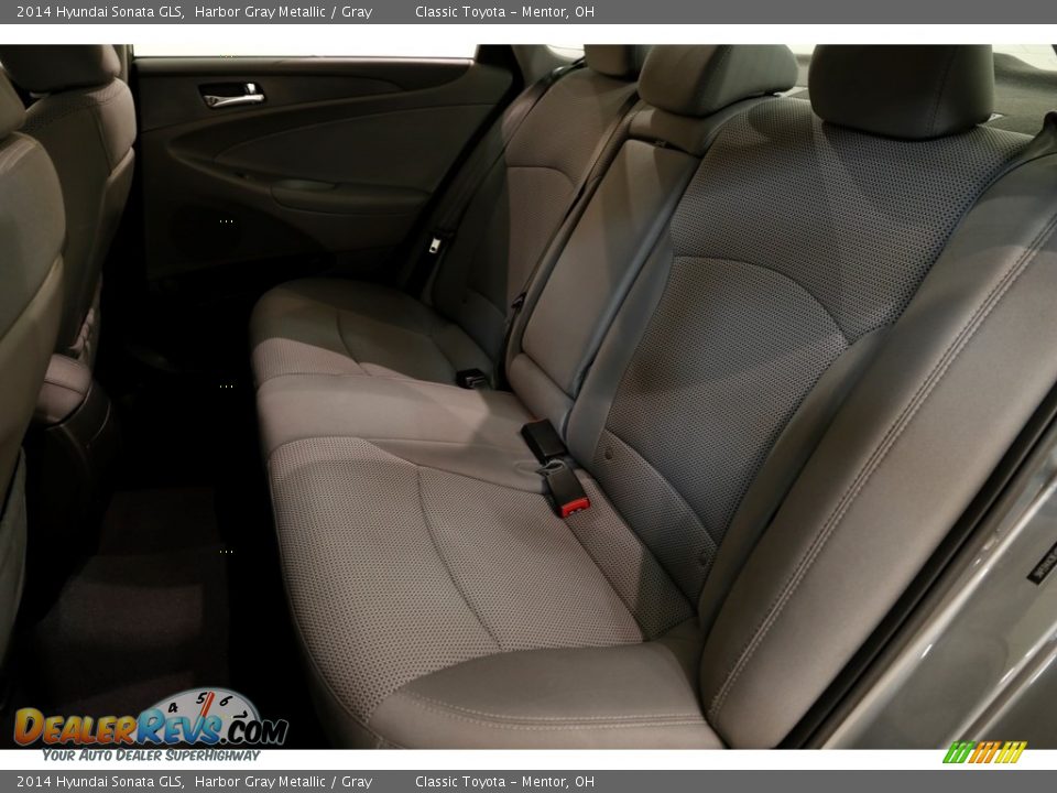 2014 Hyundai Sonata GLS Harbor Gray Metallic / Gray Photo #17