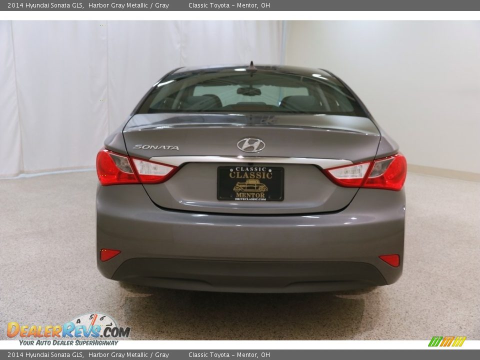 2014 Hyundai Sonata GLS Harbor Gray Metallic / Gray Photo #18