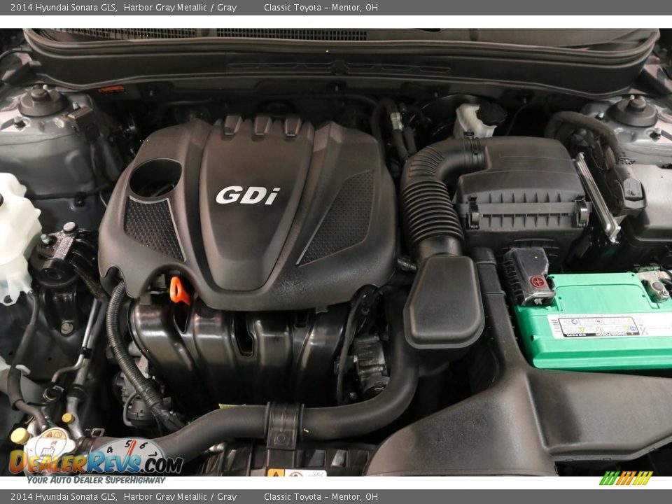 2014 Hyundai Sonata GLS Harbor Gray Metallic / Gray Photo #19