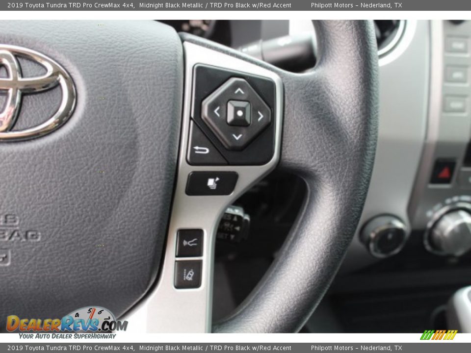 2019 Toyota Tundra TRD Pro CrewMax 4x4 Steering Wheel Photo #18