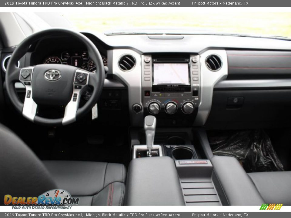 Dashboard of 2019 Toyota Tundra TRD Pro CrewMax 4x4 Photo #22
