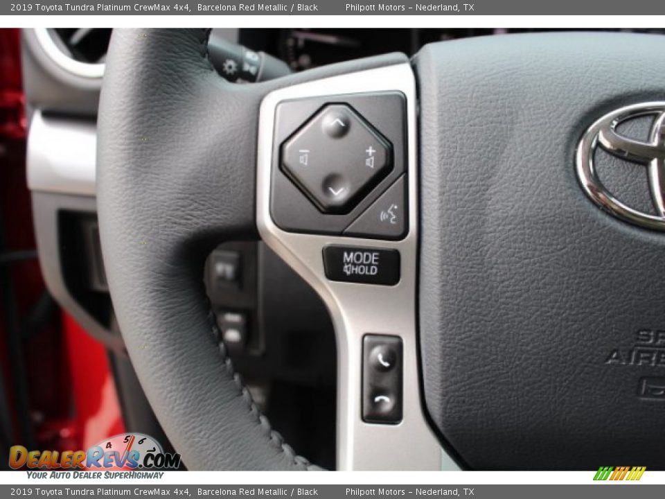2019 Toyota Tundra Platinum CrewMax 4x4 Steering Wheel Photo #16