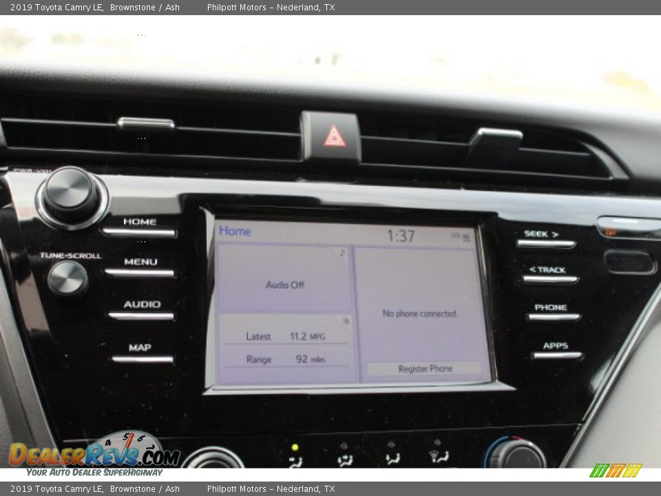 2019 Toyota Camry LE Brownstone / Ash Photo #12