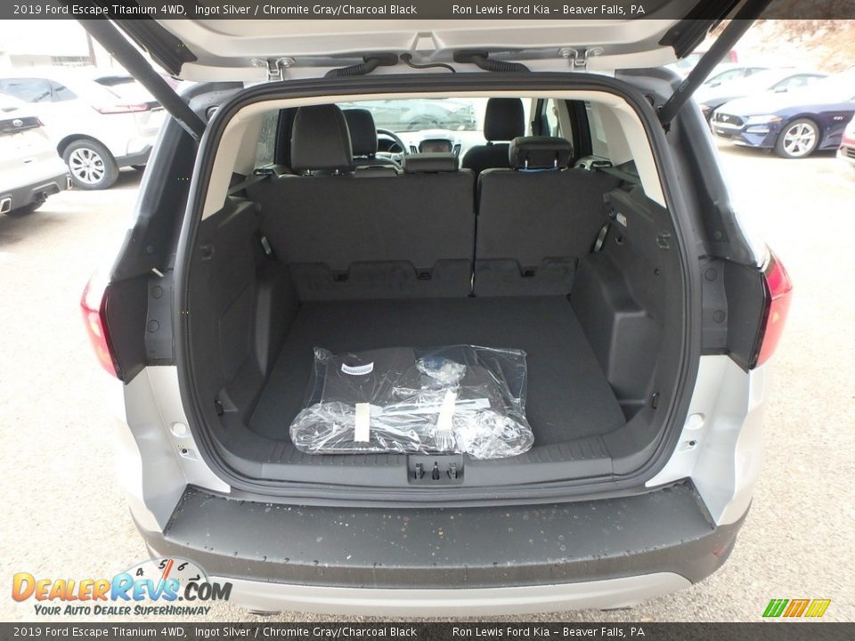 2019 Ford Escape Titanium 4WD Ingot Silver / Chromite Gray/Charcoal Black Photo #4