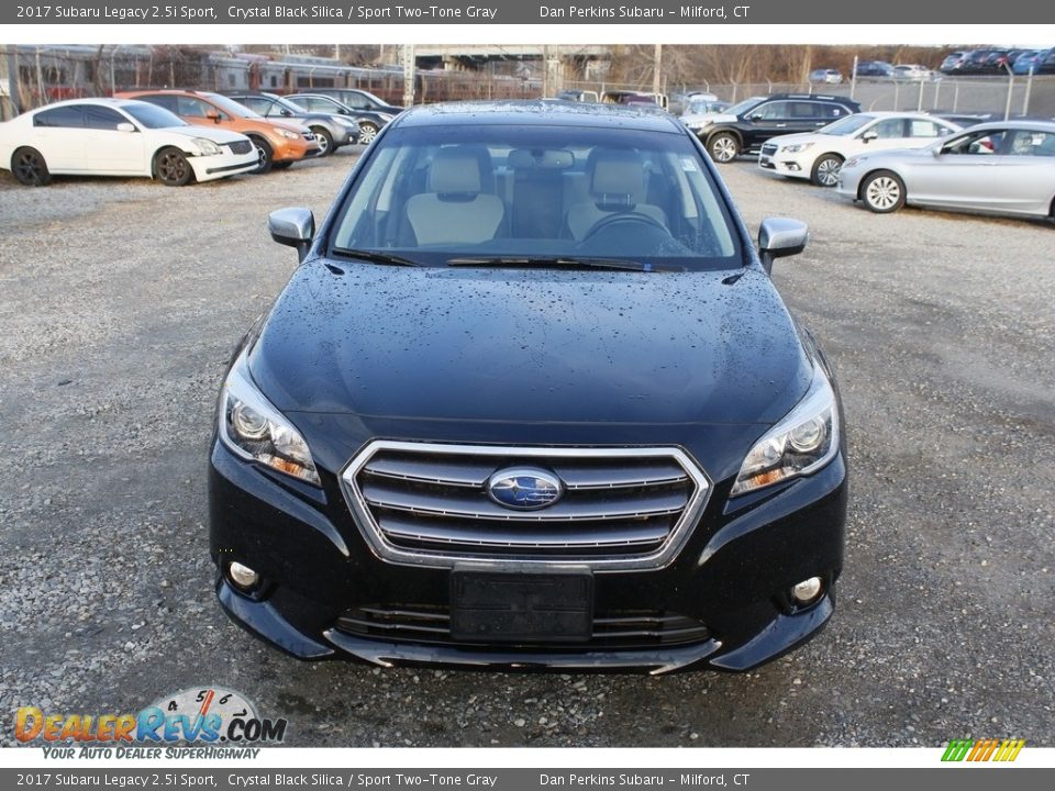 2017 Subaru Legacy 2.5i Sport Crystal Black Silica / Sport Two-Tone Gray Photo #2