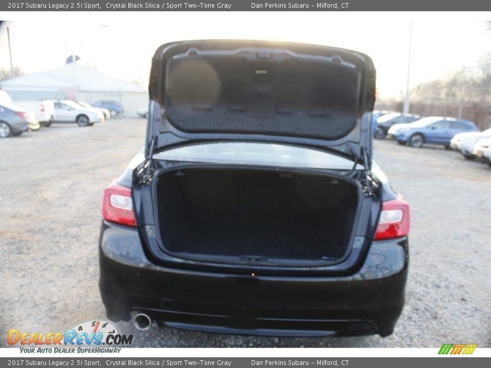 2017 Subaru Legacy 2.5i Sport Crystal Black Silica / Sport Two-Tone Gray Photo #8