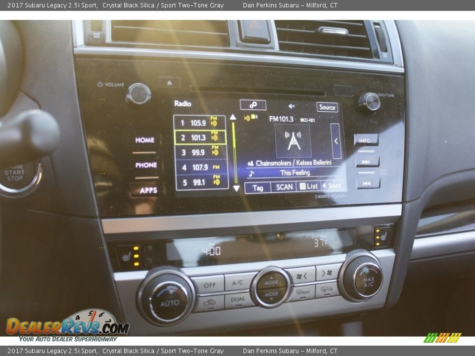 2017 Subaru Legacy 2.5i Sport Crystal Black Silica / Sport Two-Tone Gray Photo #13