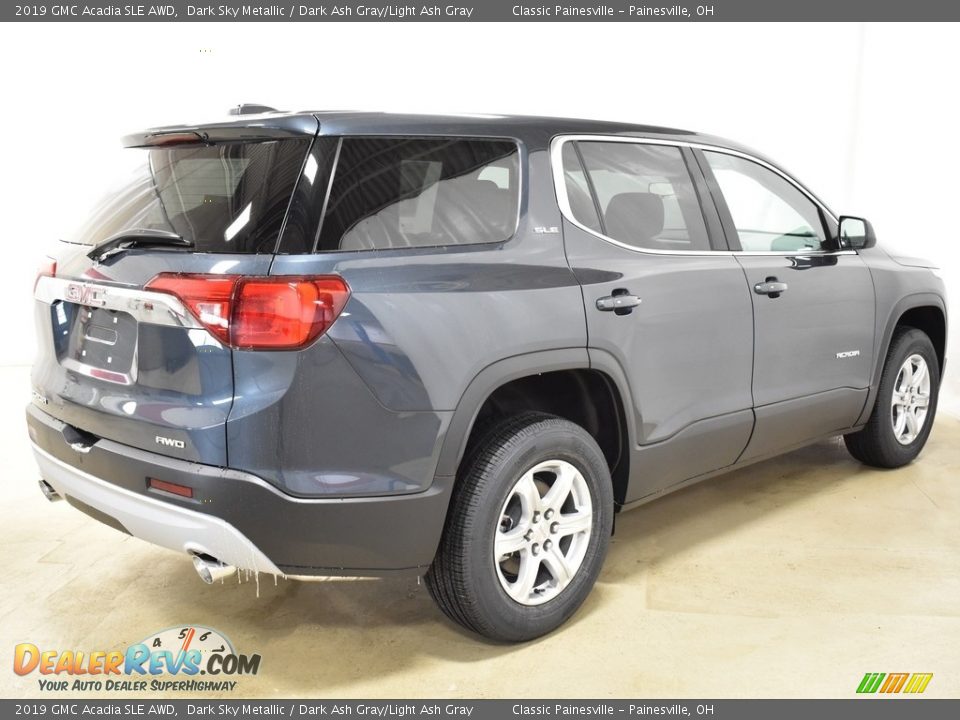 2019 GMC Acadia SLE AWD Dark Sky Metallic / Dark Ash Gray/Light Ash Gray Photo #2