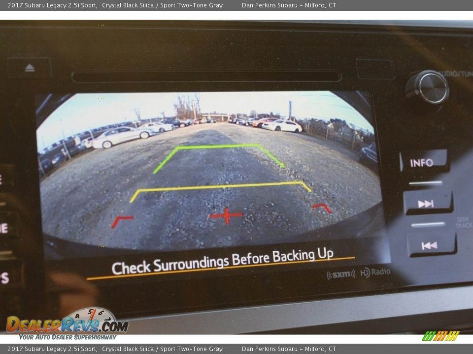 2017 Subaru Legacy 2.5i Sport Crystal Black Silica / Sport Two-Tone Gray Photo #14