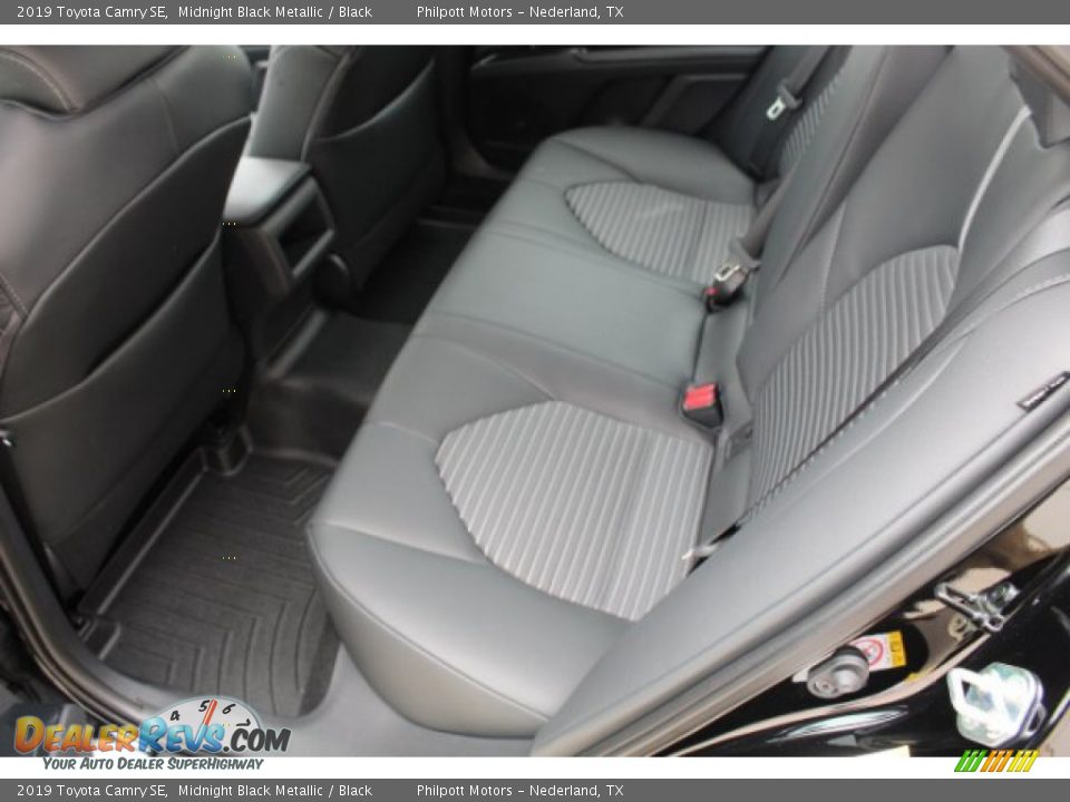 Rear Seat of 2019 Toyota Camry SE Photo #19