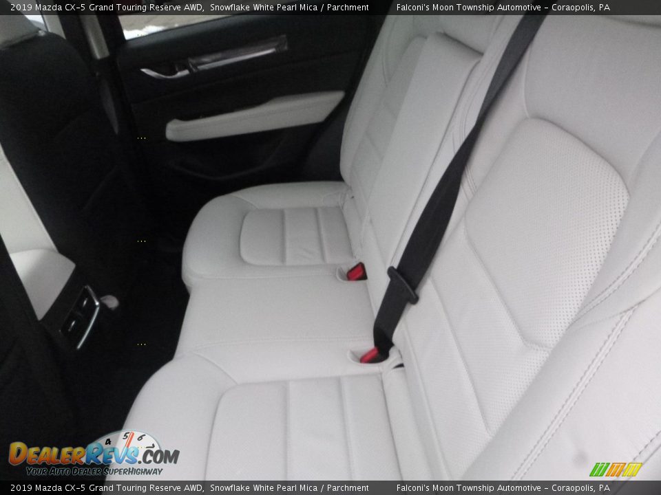 2019 Mazda CX-5 Grand Touring Reserve AWD Snowflake White Pearl Mica / Parchment Photo #7