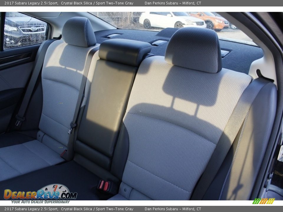 2017 Subaru Legacy 2.5i Sport Crystal Black Silica / Sport Two-Tone Gray Photo #16