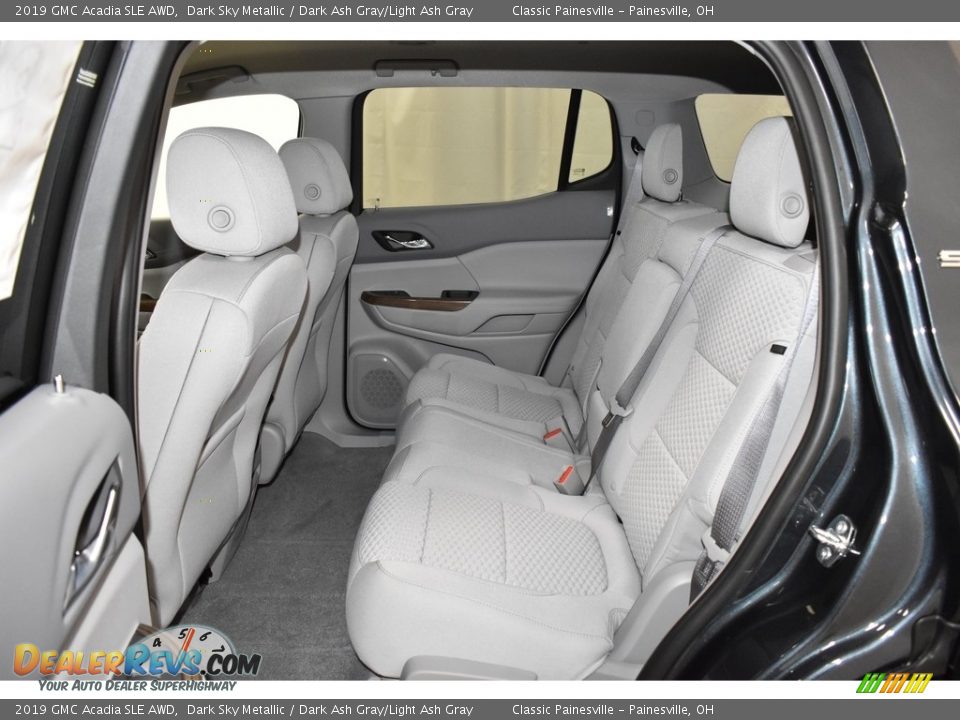 Rear Seat of 2019 GMC Acadia SLE AWD Photo #7