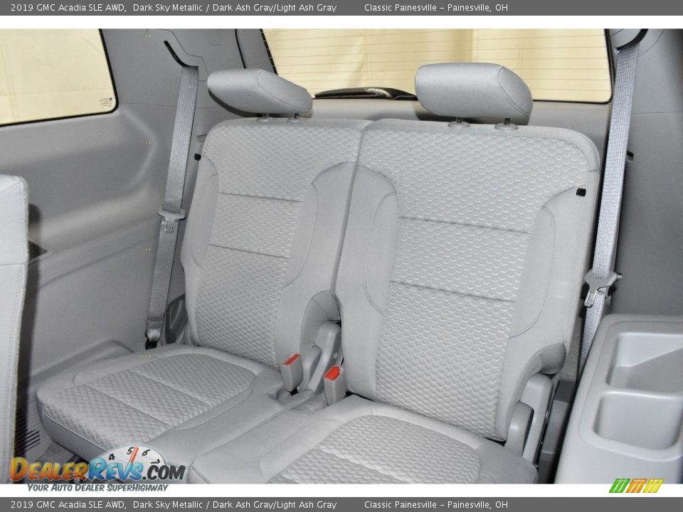 Rear Seat of 2019 GMC Acadia SLE AWD Photo #8