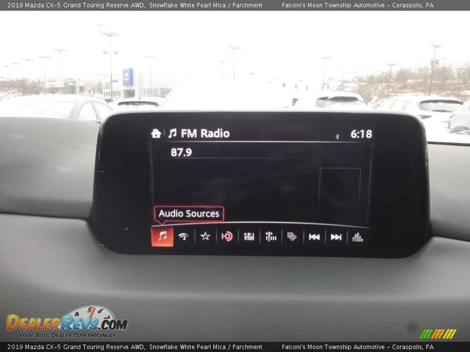 2019 Mazda CX-5 Grand Touring Reserve AWD Snowflake White Pearl Mica / Parchment Photo #13