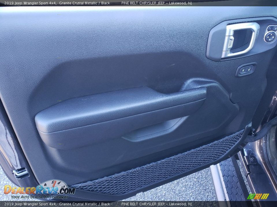 2019 Jeep Wrangler Sport 4x4 Granite Crystal Metallic / Black Photo #8