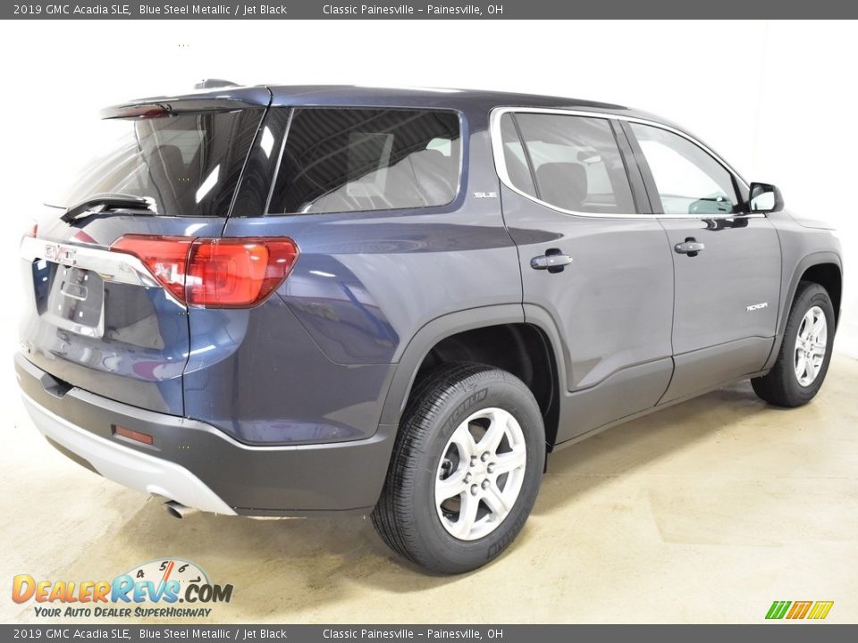 2019 GMC Acadia SLE Blue Steel Metallic / Jet Black Photo #2