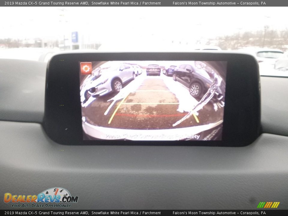 2019 Mazda CX-5 Grand Touring Reserve AWD Snowflake White Pearl Mica / Parchment Photo #14