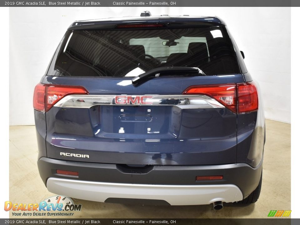 2019 GMC Acadia SLE Blue Steel Metallic / Jet Black Photo #3