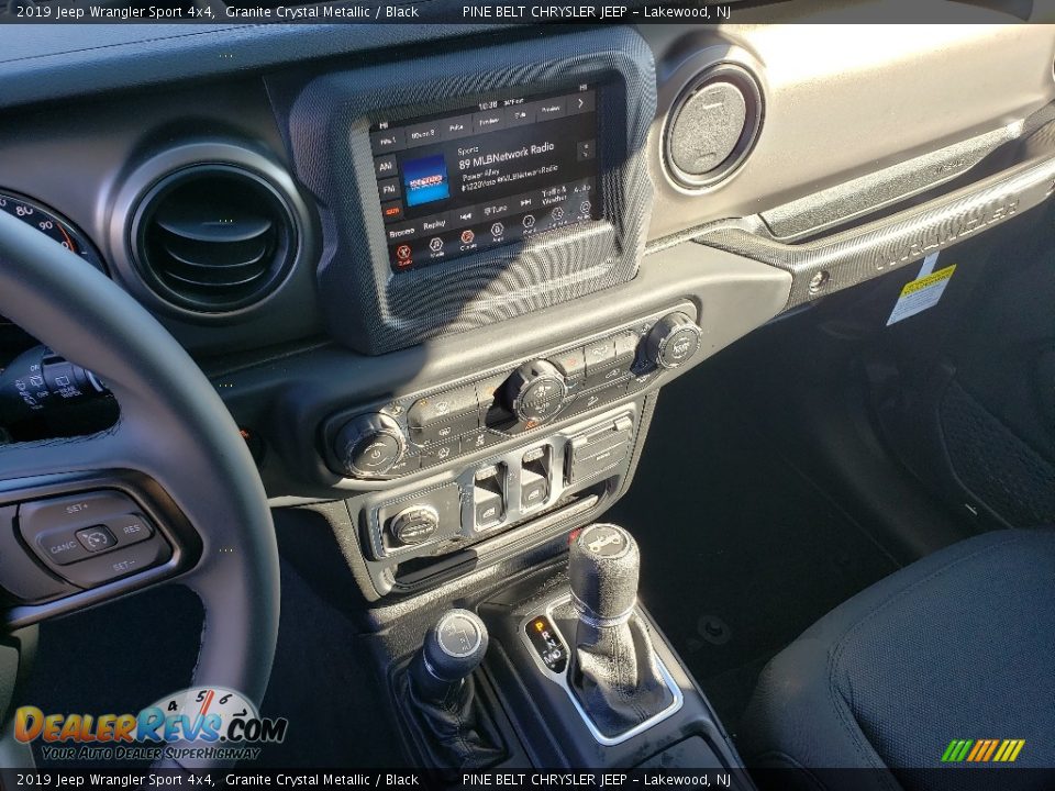 2019 Jeep Wrangler Sport 4x4 Granite Crystal Metallic / Black Photo #10