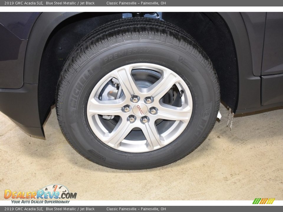 2019 GMC Acadia SLE Blue Steel Metallic / Jet Black Photo #5