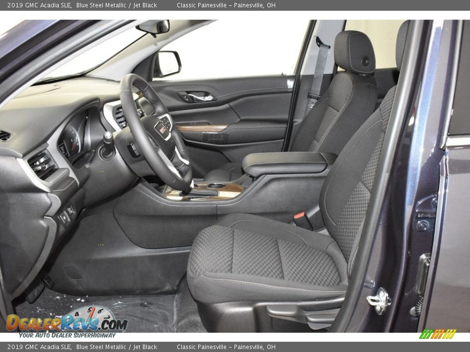 2019 GMC Acadia SLE Blue Steel Metallic / Jet Black Photo #6