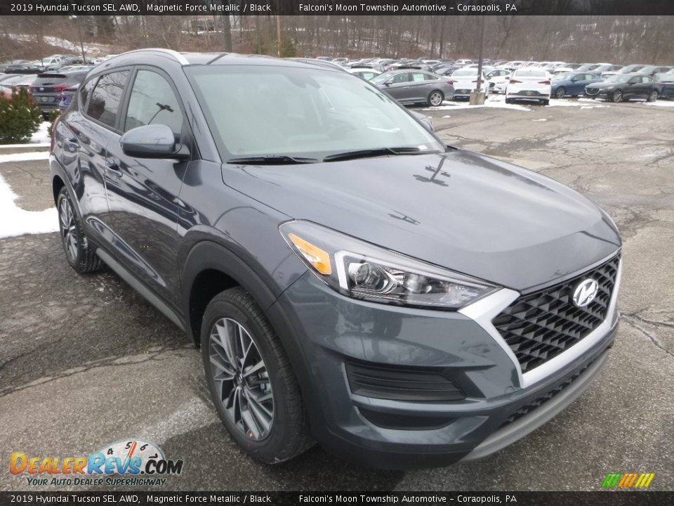 2019 Hyundai Tucson SEL AWD Magnetic Force Metallic / Black Photo #3