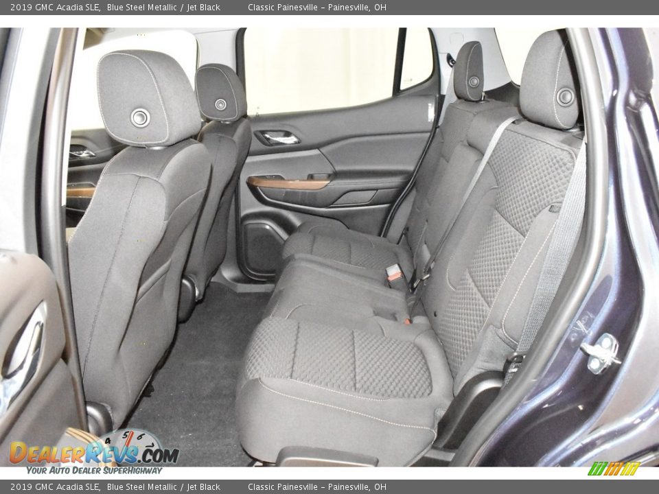 2019 GMC Acadia SLE Blue Steel Metallic / Jet Black Photo #7