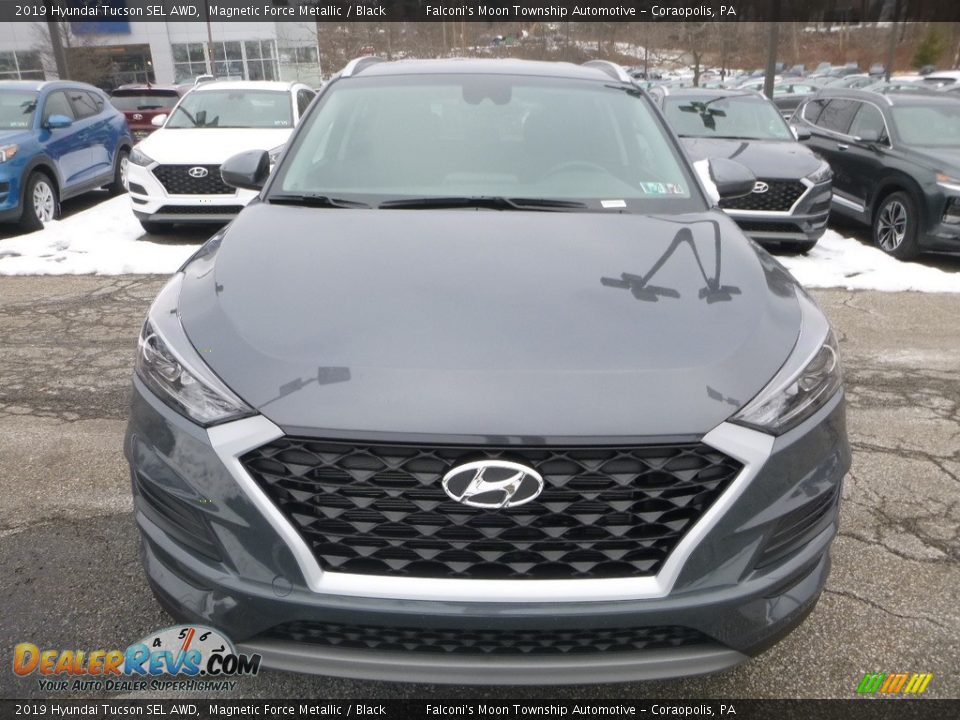 2019 Hyundai Tucson SEL AWD Magnetic Force Metallic / Black Photo #4