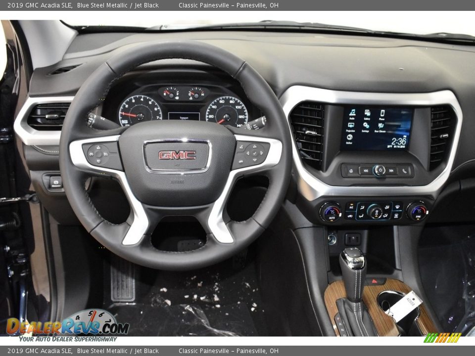 2019 GMC Acadia SLE Blue Steel Metallic / Jet Black Photo #9